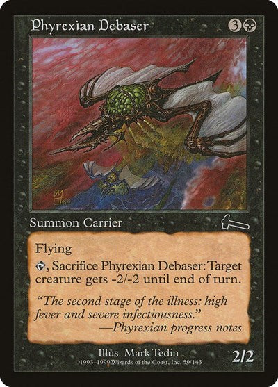 Phyrexian Debaser [Urza's Legacy] | Mega City Incorporated
