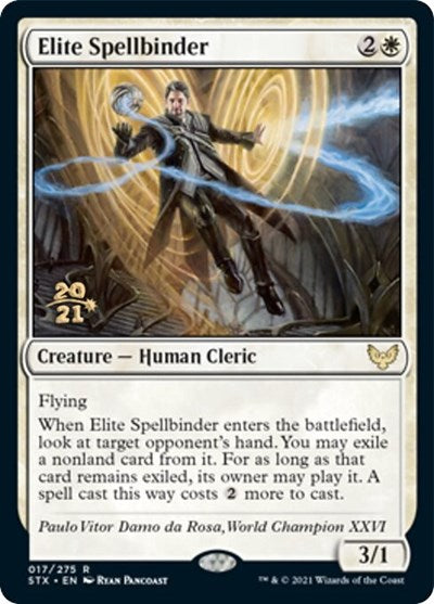 Elite Spellbinder [Strixhaven: School of Mages Prerelease Promos] | Mega City Incorporated