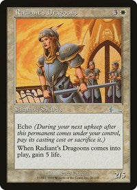 Radiant's Dragoons [Urza's Legacy] | Mega City Incorporated