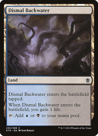 Dismal Backwater [Khans of Tarkir] | Mega City Incorporated