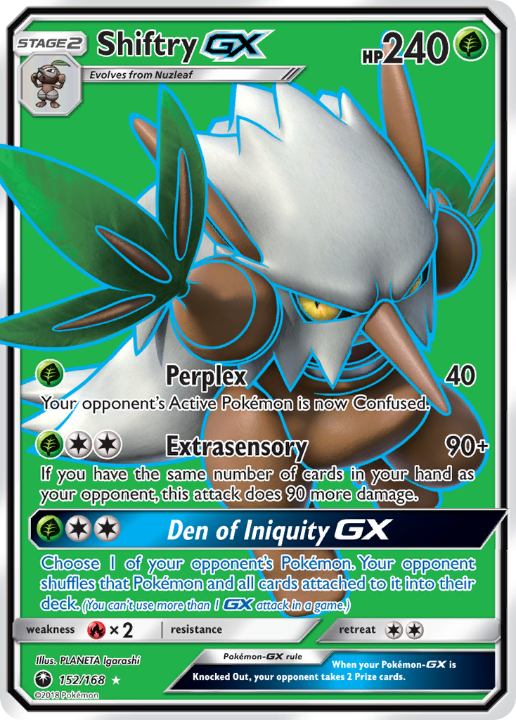 Shiftry GX (152/168) [Sun & Moon: Celestial Storm] | Mega City Incorporated