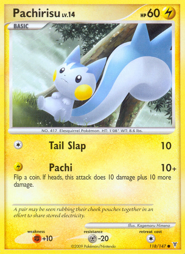 Pachirisu (118/147) [Platinum: Supreme Victors] | Mega City Incorporated