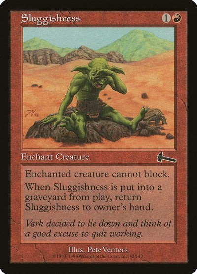 Sluggishness [Urza's Legacy] | Mega City Incorporated