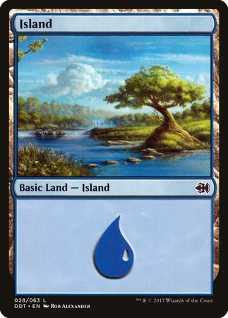 Island [Duel Decks: Merfolk vs. Goblins] | Mega City Incorporated