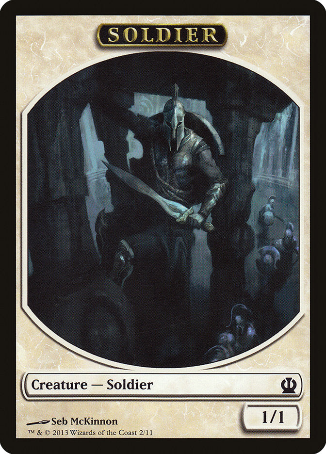 Soldier (2/11) [Theros Tokens] | Mega City Incorporated