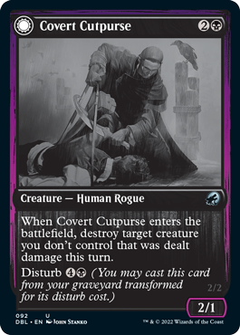 Covert Cutpurse // Covetous Geist [Innistrad: Double Feature] | Mega City Incorporated