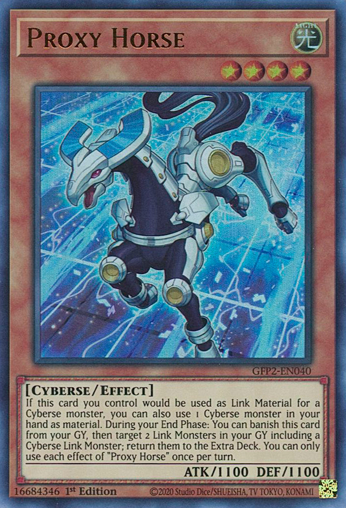 Proxy Horse [GFP2-EN040] Ultra Rare | Mega City Incorporated