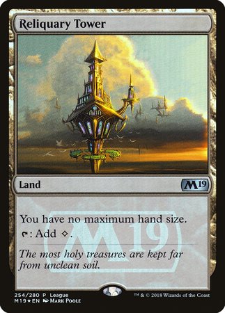 Reliquary Tower [Core Set 2019 Promos] | Mega City Incorporated