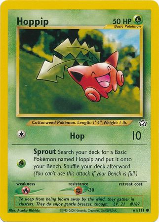 Hoppip (61/111) [Neo Genesis Unlimited] | Mega City Incorporated