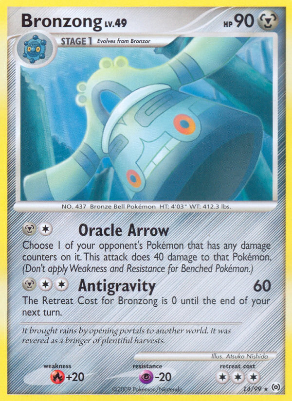 Bronzong (14/99) [Platinum: Arceus] | Mega City Incorporated