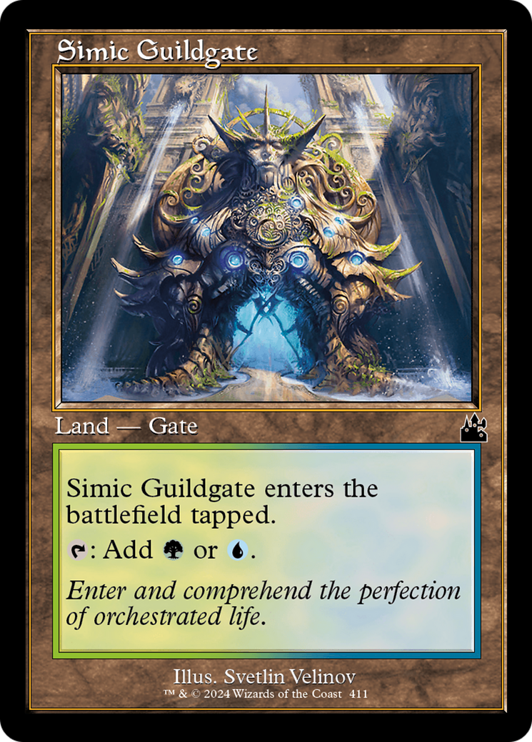 Simic Guildgate (Retro Frame) [Ravnica Remastered] | Mega City Incorporated