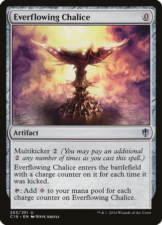 Everflowing Chalice [Commander 2016] | Mega City Incorporated