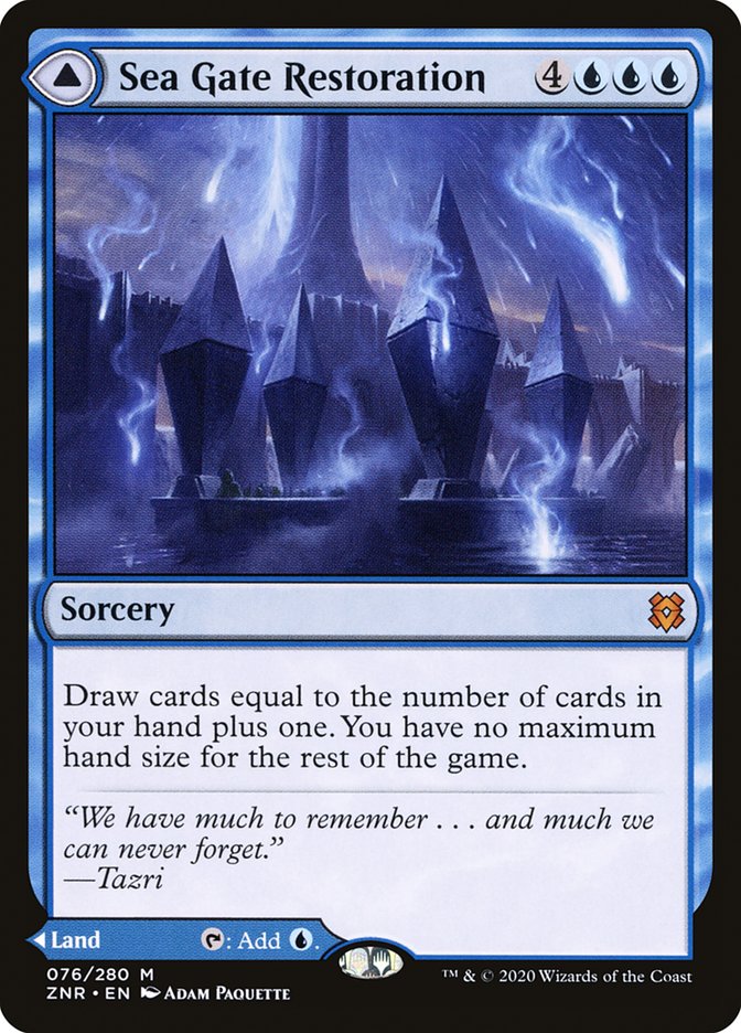 Sea Gate Restoration // Sea Gate, Reborn [Zendikar Rising] | Mega City Incorporated