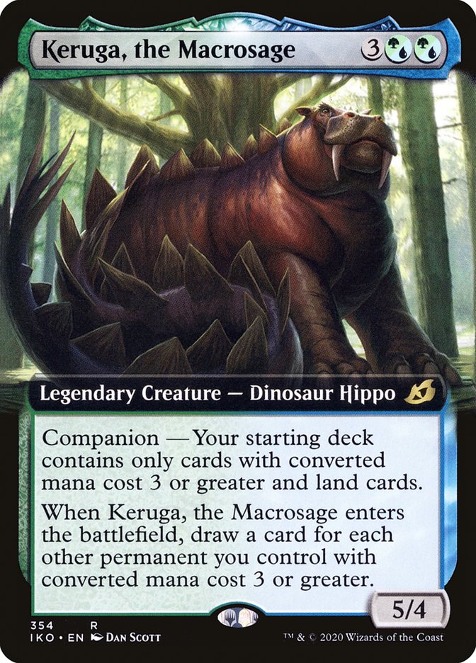 Keruga, the Macrosage (Extended Art) [Ikoria: Lair of Behemoths] | Mega City Incorporated