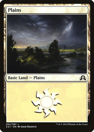 Plains (284) [Shadows over Innistrad] | Mega City Incorporated