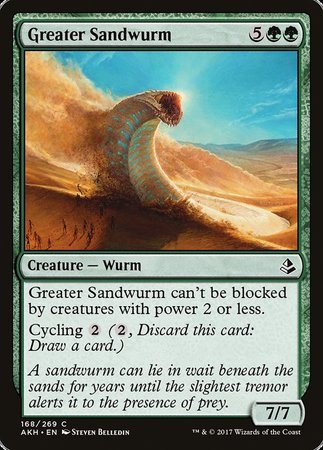 Greater Sandwurm [Amonkhet] | Mega City Incorporated