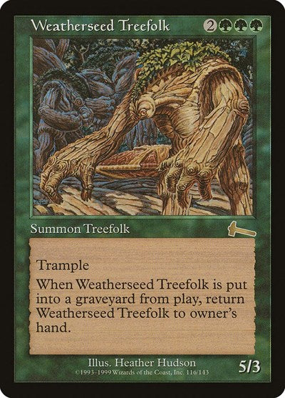 Weatherseed Treefolk [Urza's Legacy] | Mega City Incorporated