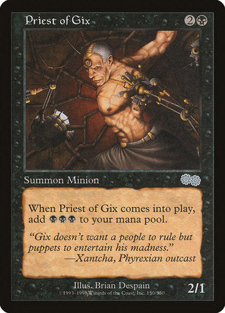 Priest of Gix [Urza's Saga] | Mega City Incorporated