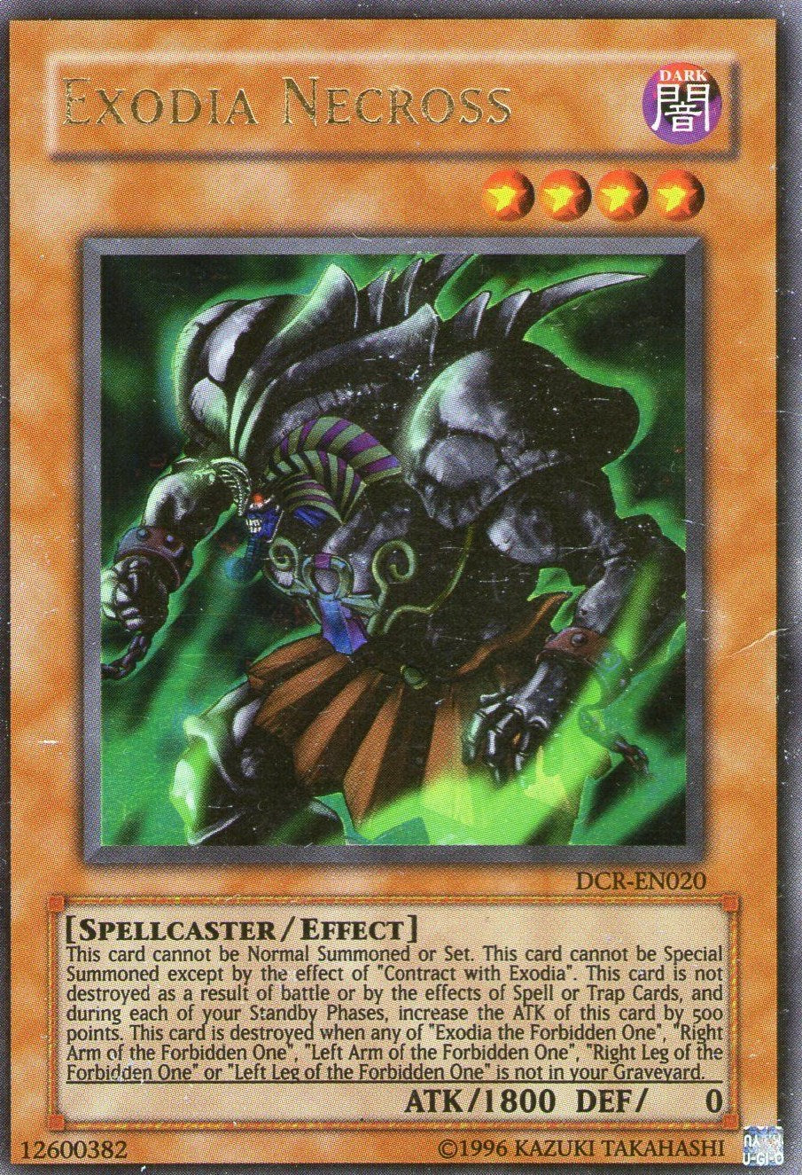 Exodia Necross [DCR-EN020] Ultra Rare | Mega City Incorporated