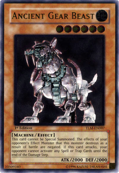 Ancient Gear Beast [TLM-EN007] Ultimate Rare | Mega City Incorporated