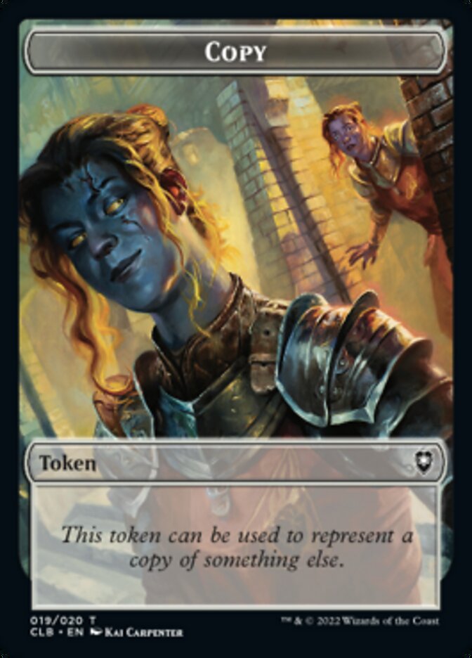 Copy Token [Commander Legends: Battle for Baldur's Gate Tokens] | Mega City Incorporated