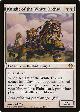 Knight of the White Orchid [Shards of Alara] | Mega City Incorporated