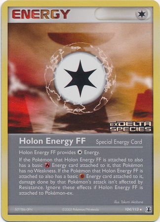 Holon Energy FF (104/113) (Stamped) [EX: Delta Species] | Mega City Incorporated