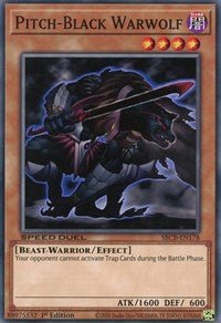 Pitch-Black Warwolf [SBCB-EN178] Common | Mega City Incorporated