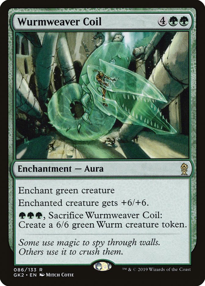 Wurmweaver Coil [Ravnica Allegiance Guild Kit] | Mega City Incorporated