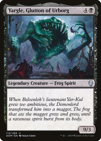 Yargle, Glutton of Urborg [Dominaria] | Mega City Incorporated