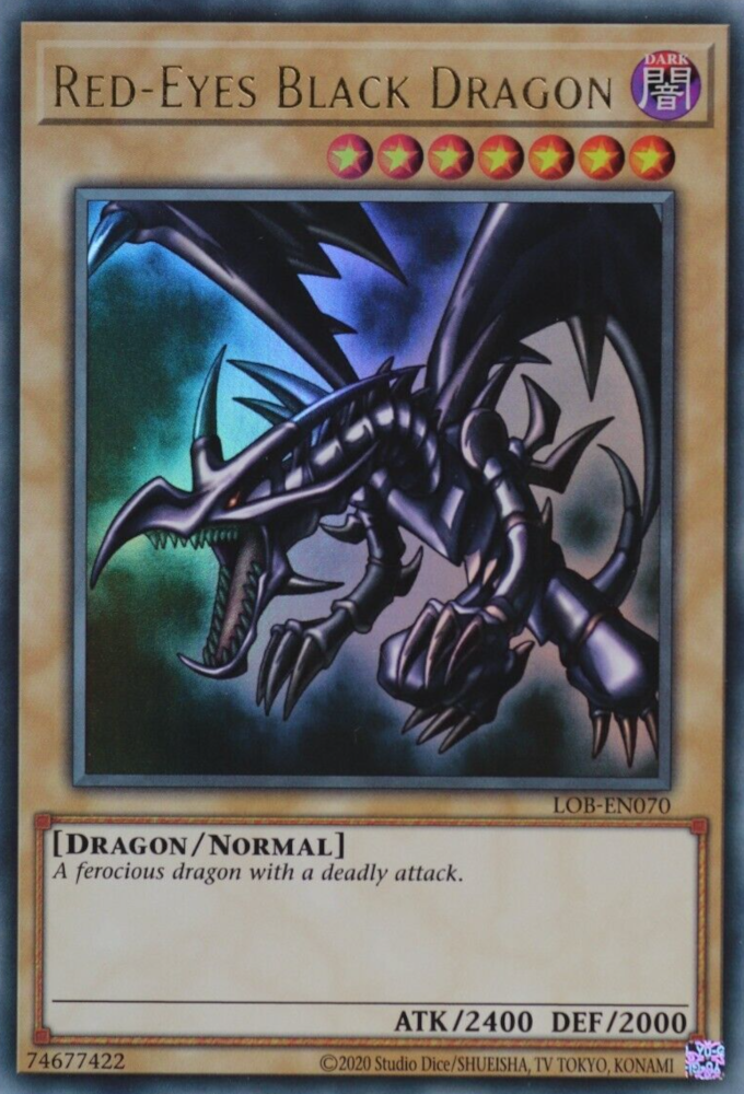 Red-Eyes Black Dragon (25th Anniversary) [LOB-EN070] Ultra Rare | Mega City Incorporated