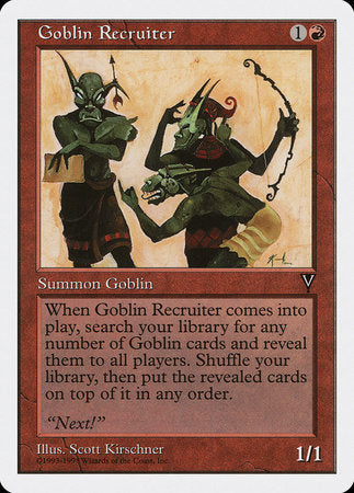 Goblin Recruiter [Anthologies] | Mega City Incorporated
