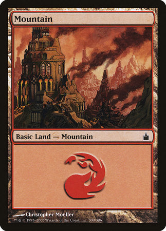 Mountain (300) [Ravnica: City of Guilds] | Mega City Incorporated