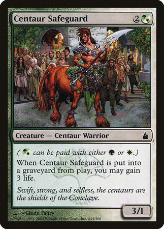 Centaur Safeguard [Ravnica: City of Guilds] | Mega City Incorporated