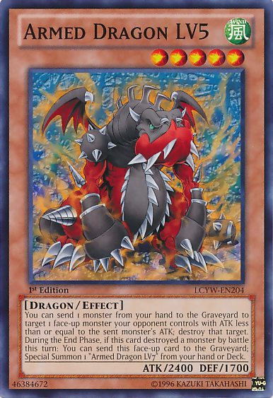 Armed Dragon LV5 [LCYW-EN204] Common | Mega City Incorporated