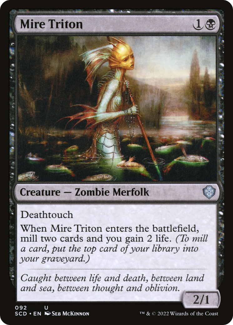 Mire Triton [Starter Commander Decks] | Mega City Incorporated