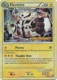 Electivire (20/102) (Staff Prerelease Promo) [HeartGold & SoulSilver: Black Star Promos] | Mega City Incorporated