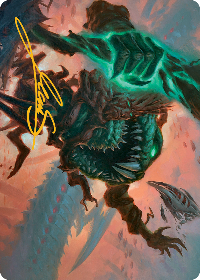 Yargle and Multani Art Card (Gold-Stamped Signature) [March of the Machine Art Series] | Mega City Incorporated