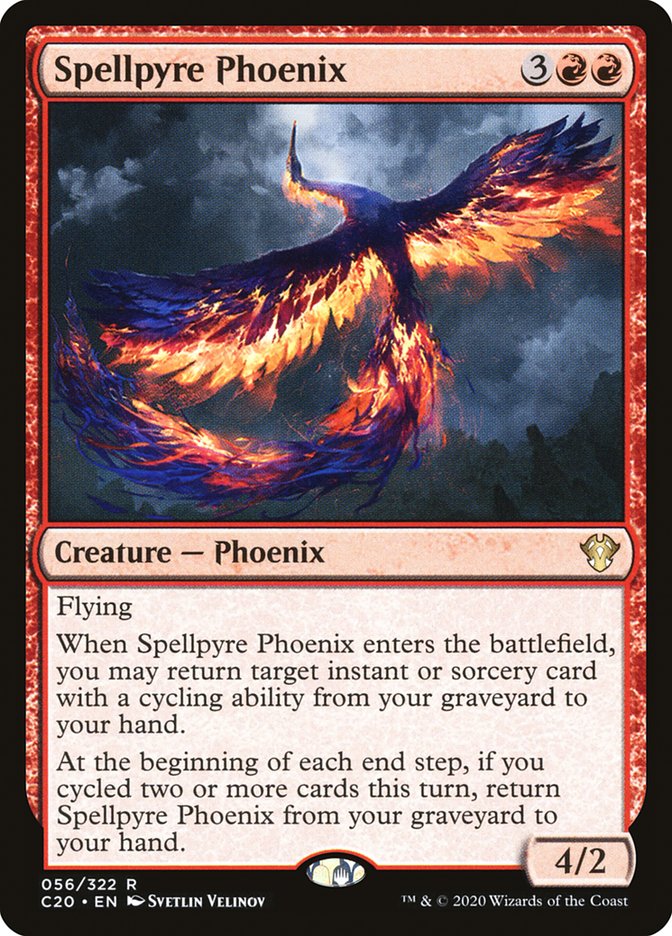 Spellpyre Phoenix [Commander 2020] | Mega City Incorporated