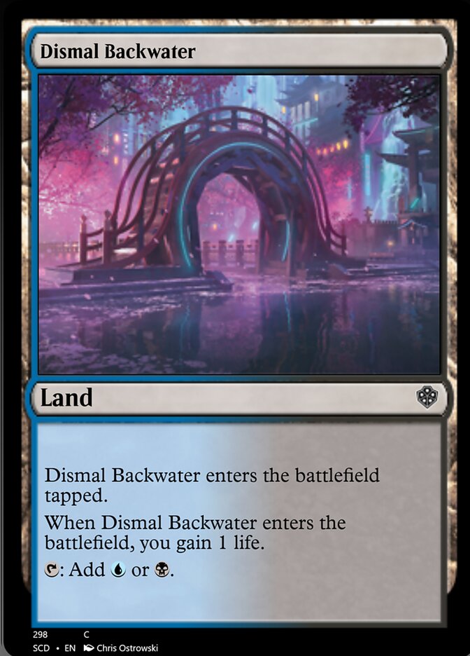 Dismal Backwater [Starter Commander Decks] | Mega City Incorporated