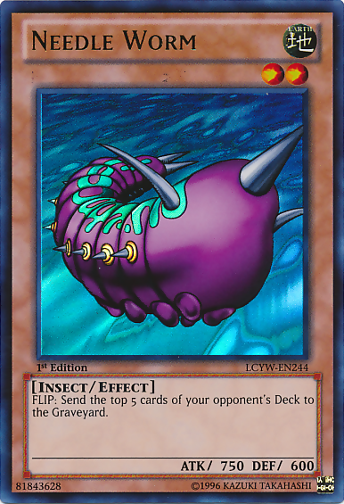 Needle Worm [LCYW-EN244] Ultra Rare | Mega City Incorporated