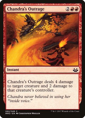 Chandra's Outrage [Modern Masters 2017] | Mega City Incorporated