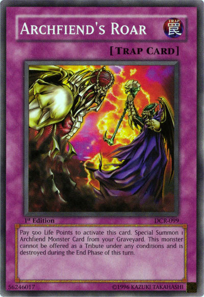 Archfiend's Roar [DCR-099] Common | Mega City Incorporated