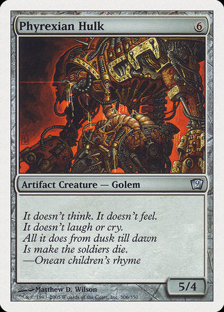 Phyrexian Hulk [Ninth Edition] | Mega City Incorporated