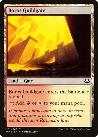 Boros Guildgate [Modern Masters 2017] | Mega City Incorporated