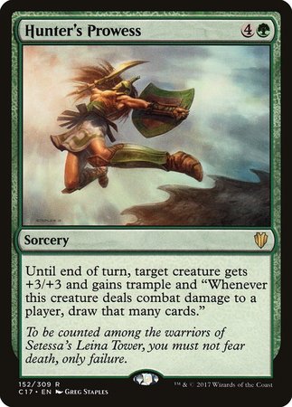 Hunter's Prowess [Commander 2017] | Mega City Incorporated
