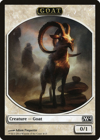 Goat Token [Magic 2014 Tokens] | Mega City Incorporated