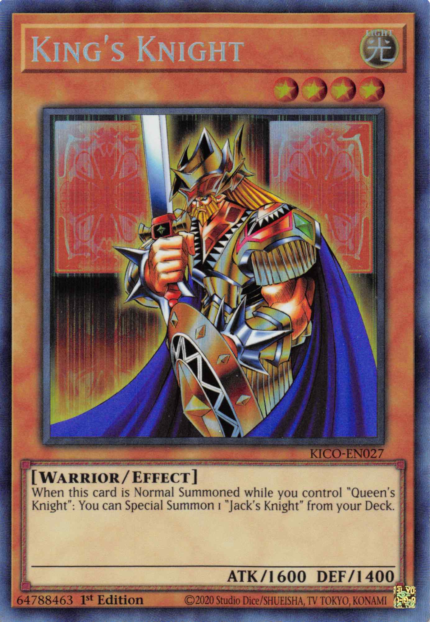 King's Knight (Collector's Rare) [KICO-EN027] Collector's Rare | Mega City Incorporated