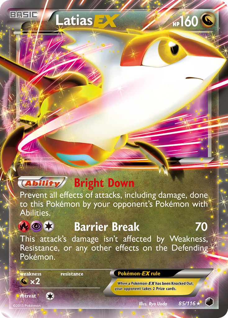 Latias EX (85/116) [Black & White: Plasma Freeze] | Mega City Incorporated