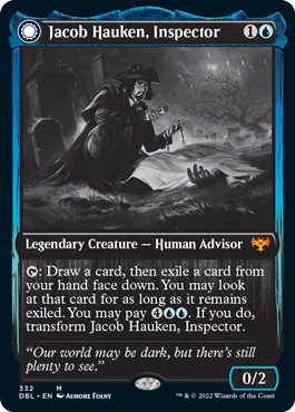 Jacob Hauken, Inspector // Hauken's Insight [Innistrad: Double Feature] | Mega City Incorporated